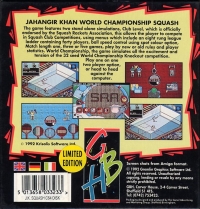 Jahangir Khan World Championship Squash Box Art