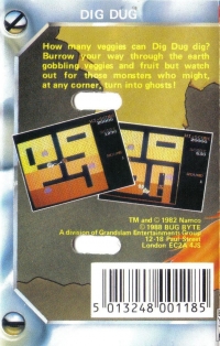 Dig Dug Box Art