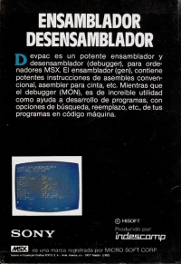 Ensamblador Desensamblador Devpac Box Art