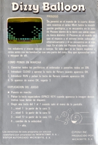 Dizzy Balloon Box Art