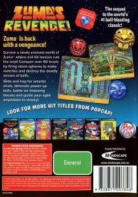 Zuma's Revenge! Box Art