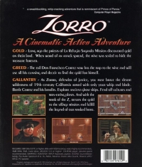 Zorro Box Art