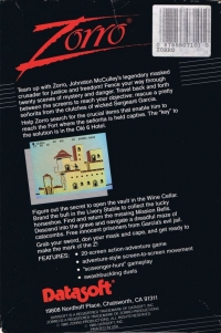 Zorro Box Art