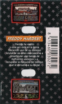 Freddy Hardest en Manhattan Sur Box Art