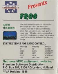 Frog Box Art