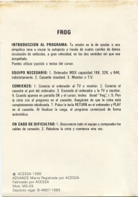 Frog (Advance) Box Art