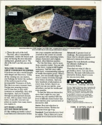 Zork I (Infocom / box) Box Art