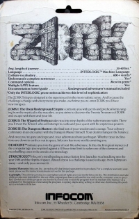 Zork I (blister pack) Box Art