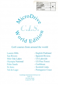 MicroDrive World Edition Box Art