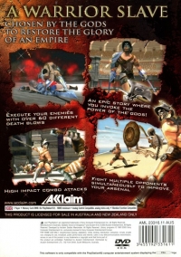 Gladiator: Sword of Vengeance Box Art