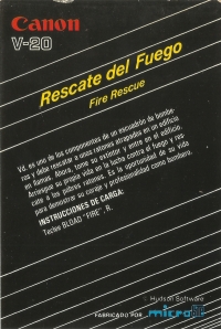 Rescate del Fuego Box Art