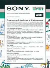 III Elementare: Geografia Box Art