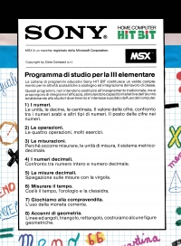III Elementare: Aritmetica-Geometria Box Art