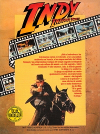 Indy: Indiana Jones y la Ultima Cruzada (box) Box Art