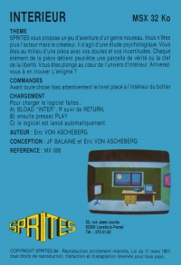 Interieur Box Art