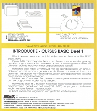 Introductie Cursus BASIC Deel 1 Box Art