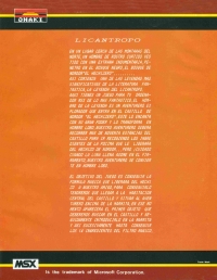 Licantropo Box Art
