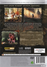 God of War II - Platinum (large USK rating) Box Art