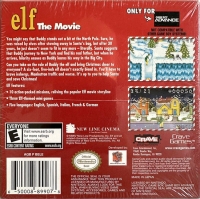 Elf: The Movie Box Art