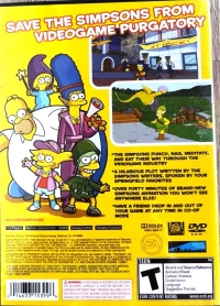 Simpsons Game, The - Greatest Hits Box Art