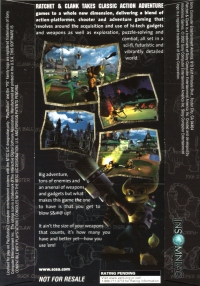 Ratchet & Clank Demo Disc Box Art
