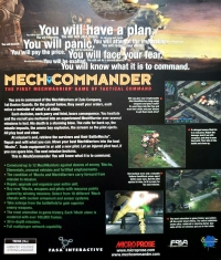 MechCommander Box Art