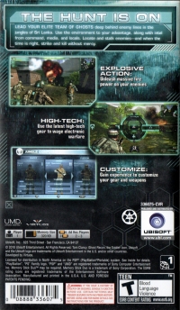 Tom Clancy's Ghost Recon: Predator Box Art