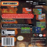 Matchbox Missions: Air, Land and Sea Rescue / Emergency Response Box Art