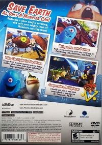 Monsters vs. Aliens Box Art