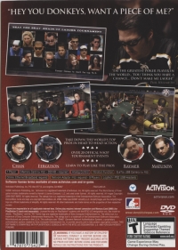 World Series of Poker 2008: Battle for the Bracelets Box Art