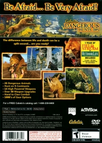 Cabela's Dangerous Hunts 2009 Box Art