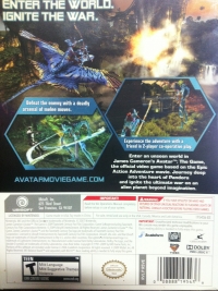 James Cameron's Avatar: The Game (Collectable Figure) Box Art