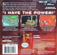 Masters of the Universe: He-Man: Power of Grayskull Box Art