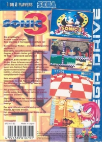 Sonic 3 Box Art