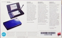 Nintendo DS Lite (Cobalt / Black) Box Art