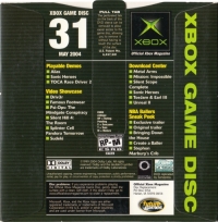 Official Xbox Magazine Disc 31 (sleeve) Box Art