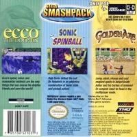 Sega Smash Pack Box Art