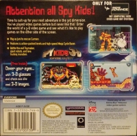 Spy Kids 3-D: Game Over Box Art