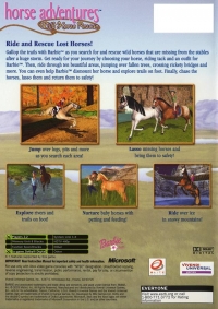Barbie Horse Adventures: Wild Horse Rescue Box Art