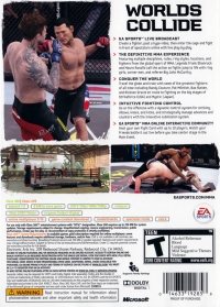 EA Sports MMA Box Art
