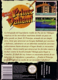 Legend of Prince Valiant, The Box Art