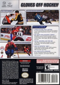 NHL 2004 (Dany Heatley) Box Art
