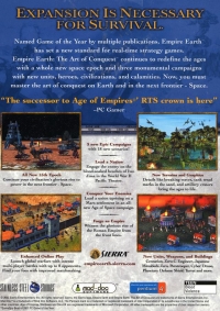 Empire Earth: The Art of Conquest Box Art