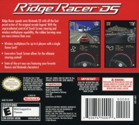 Ridge Racer DS Box Art