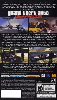 Grand Theft Auto: Liberty City Stories Box Art