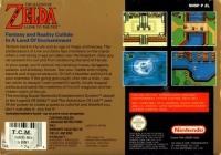Legend of Zelda, The: A Link to the Past Box Art