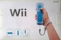Nintendo Wii (blue) Box Art