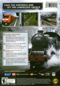 Rail Simulator Box Art