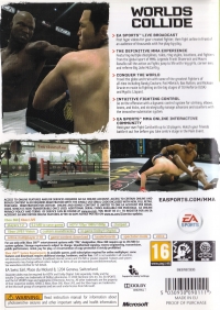 EA Sports MMA Box Art