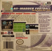 Madden NFL 2001 Box Art